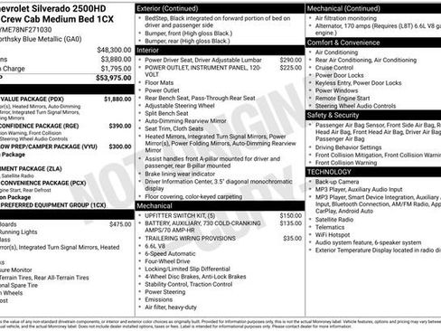 Certified 2022 Chevrolet Silverado 2500 Custom w/ Custom Value Package AWD/4WD image 14