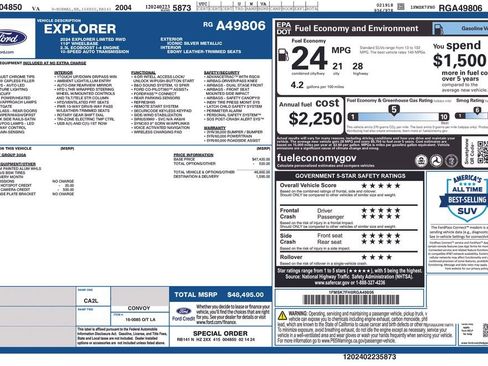 Used 2024 Ford Explorer Limited image 30