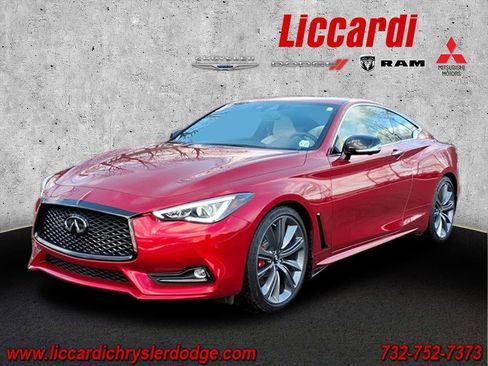 Used 2022 INFINITI Q60 Red Sport 400 w/ Proactive Package image 3