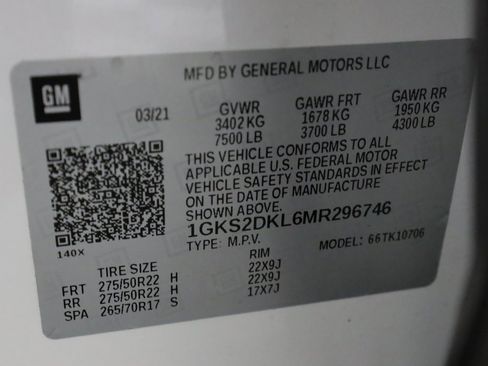 Used 2021 GMC Yukon Denali w/ Denali Premium Package image 57