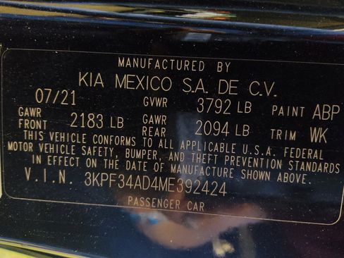 Used 2021 Kia Forte GT-Line FWD image 33
