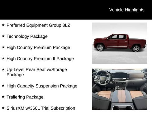 Certified 2025 Chevrolet Silverado 1500 High Country AWD/4WD image 27
