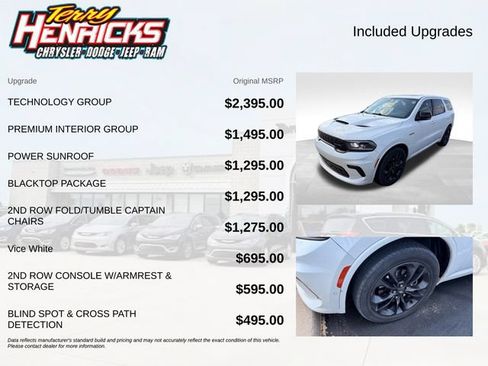 Used 2021 Dodge Durango R/T w/ Technology Group AWD/4WD image 8