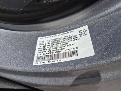 Used 2019 Honda Ridgeline Sport image 36