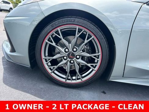 Used 2024 Chevrolet Corvette Stingray Preferred Cpe w/ Stealth Interior Trim Package RWD image 9