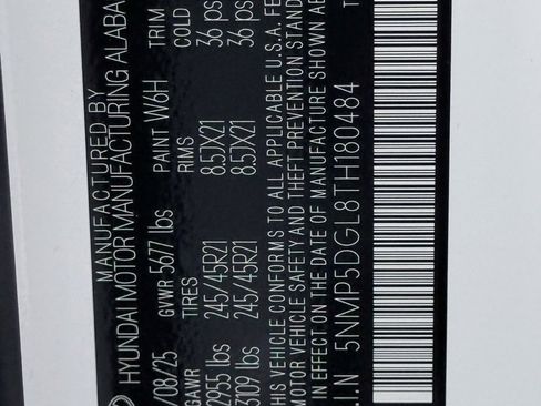 New 2026 Hyundai Santa Fe Calligraphy image 36