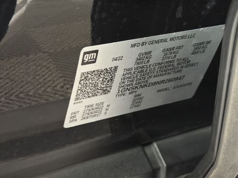 Used 2022 Chevrolet Tahoe LT w/ LT Signature Plus Package AWD/4WD image 30