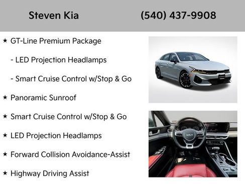 Certified 2023 Kia K5 GT-Line AWD/4WD image 15