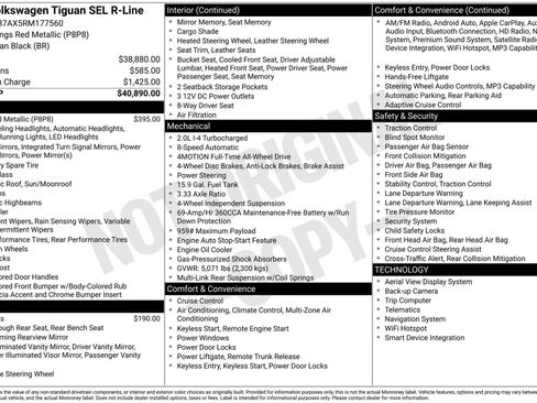 Used 2024 Volkswagen Tiguan SEL R-Line image 3