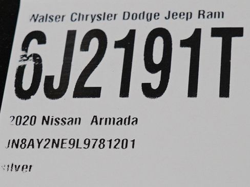 Used 2020 Nissan Armada Platinum w/ Captain's Chairs Package AWD/4WD image 38