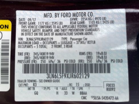 Used 2018 Lincoln MKZ Reserve AWD/4WD image 33