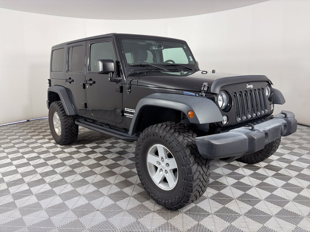 Used 2017 Jeep Wrangler Unlimited Sport w/ Quick Order Package 24S AWD/4WD image 1