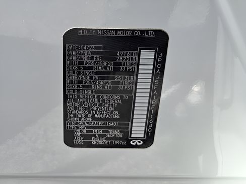Used 2023 INFINITI QX50 Sport FWD image 35