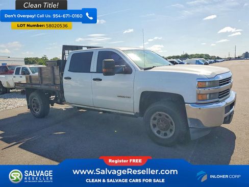 Used 2015 Chevrolet Silverado 3500 W/T AWD/4WD image 5