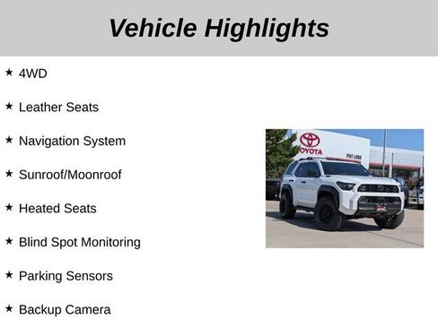 Used 2025 Toyota 4Runner TRD Off-Road Premium AWD/4WD image 5