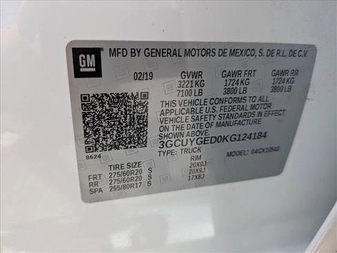 Used 2019 Chevrolet Silverado 1500 LTZ AWD/4WD image 17