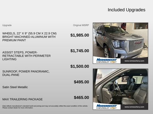 Certified 2022 GMC Yukon Denali w/ Max Trailering Package image 4