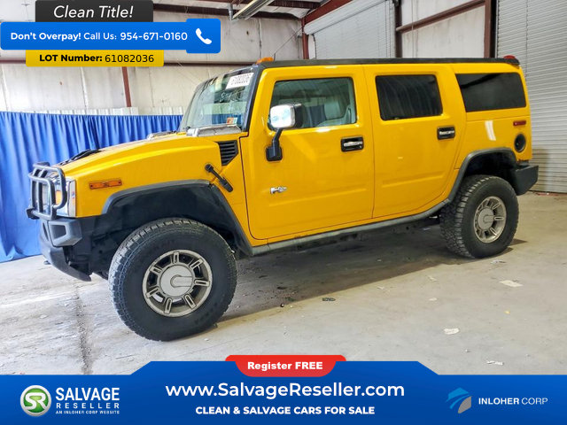 Used 2003 HUMMER H2 w/ Preferred Equipment Group AWD/4WD image 1