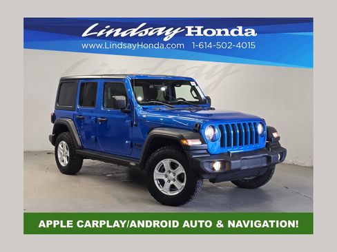 Used 2021 Jeep Wrangler Unlimited Sport AWD/4WD image 1