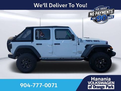Used 2019 Jeep Wrangler Unlimited Sport S AWD/4WD image 2