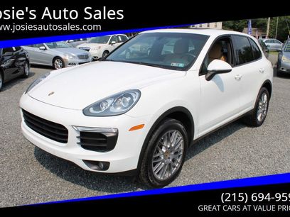 Used 2018 Porsche Cayenne Platinum Edition