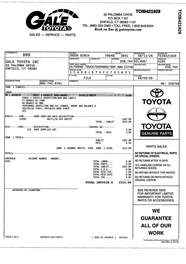 Used 2015 Dodge Durango Citadel w/ Technology Group AWD/4WD image 12