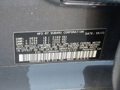Certified 2024 Subaru Legacy image 26