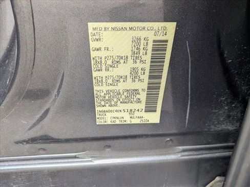 Used 2014 Nissan Titan PRO-4X w/ Pro-4x Luxury Package image 25