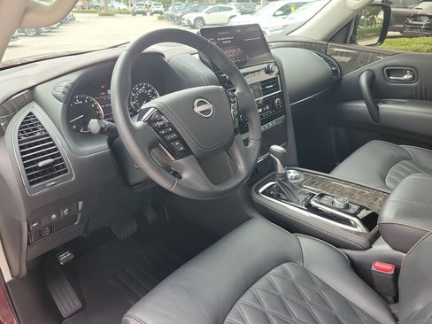 Used 2023 Nissan Armada Platinum w/ Captain's Chairs Package AWD/4WD image 15