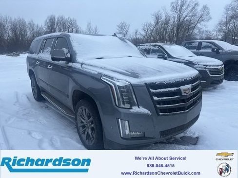 Used 2019 Cadillac Escalade ESV Luxury w/ Escalade Sport Edition image 1