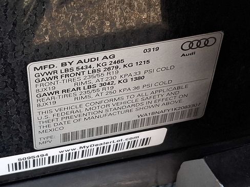Used 2019 Audi Q5 2.0T Premium Plus w/ Premium Plus Package AWD/4WD image 28