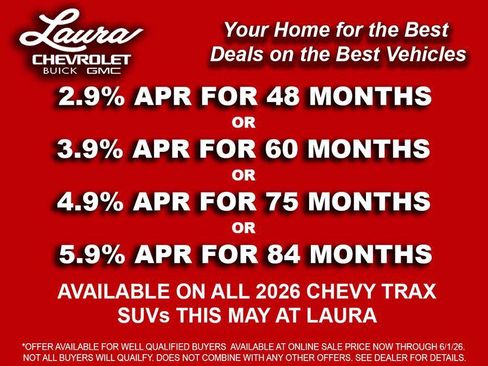 New 2026 Chevrolet Trax LS w/ LS Convenience Package FWD image 3