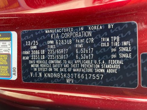 New 2026 Kia Carnival FWD image 34