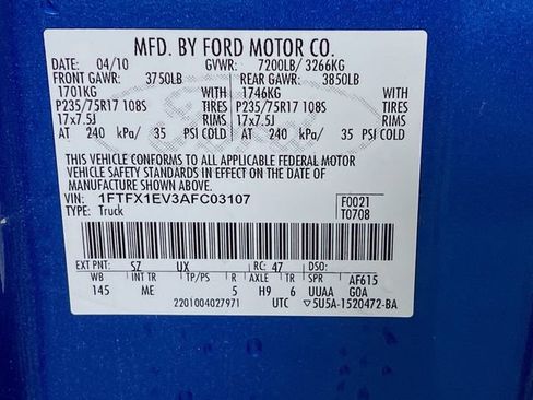 Used 2010 Ford F150 4x4 SuperCab image 8