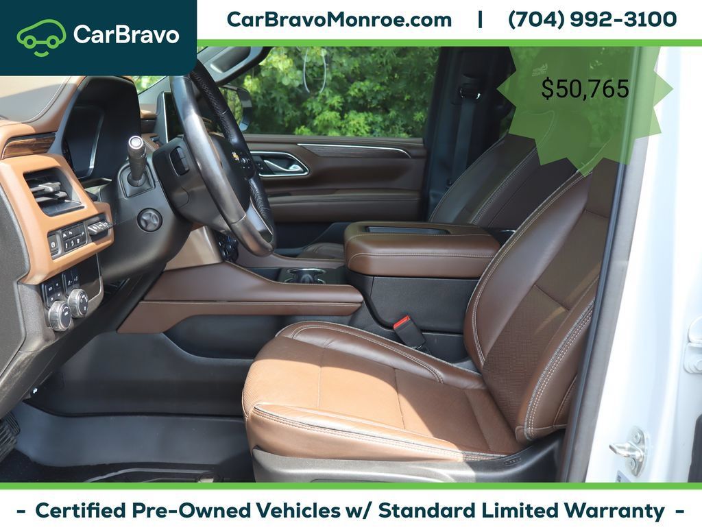 Certified 2022 Chevrolet Tahoe High Country AWD/4WD image 15