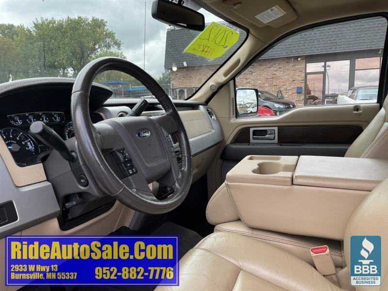 Used 2012 Ford F150 Lariat w/ Lariat Chrome Pkg AWD/4WD image 10
