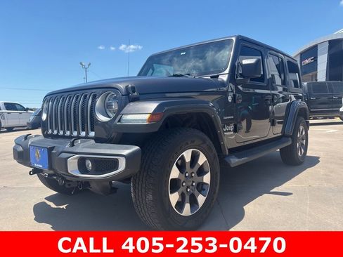 Used 2021 Jeep Wrangler Unlimited Sahara AWD/4WD image 2