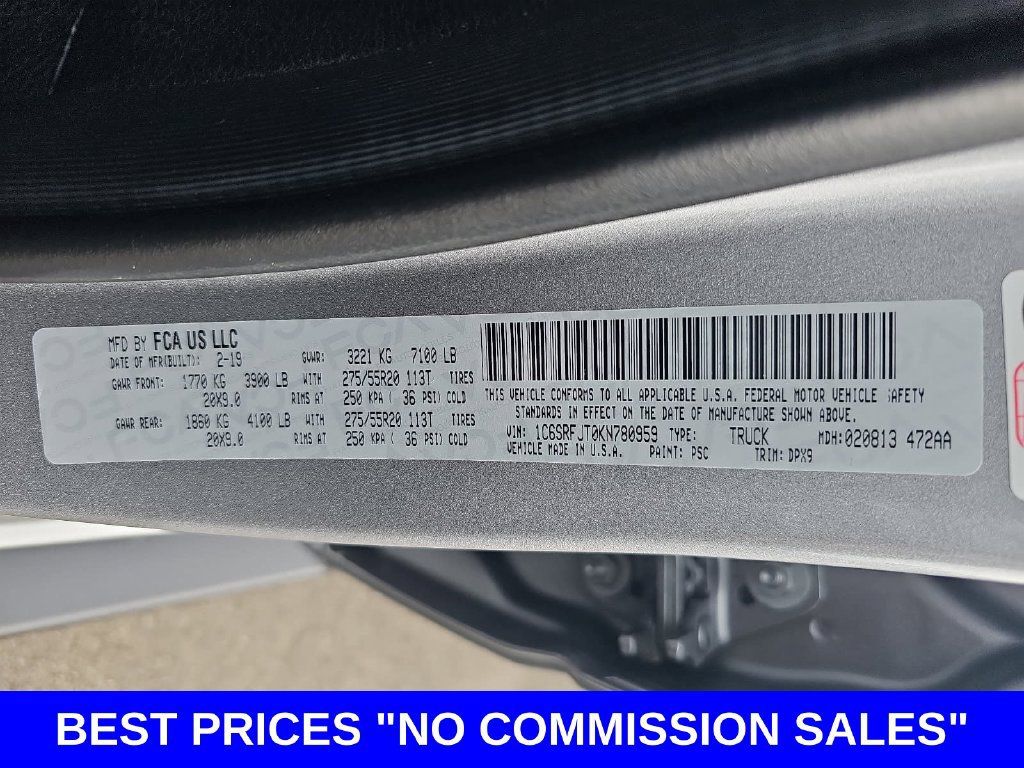 Used 2019 RAM 1500 Laramie AWD/4WD image 41
