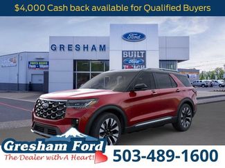 New 2026 Ford Explorer Platinum w/ LUX Leather Package AWD/4WD 360° Tour
