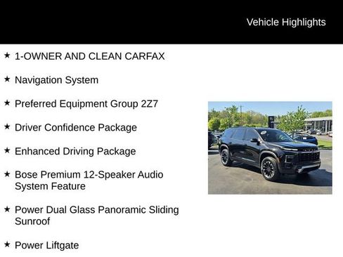 Used 2025 Chevrolet Traverse Z71 w/ Enhanced Driving Package AWD/4WD image 5