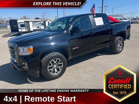 Used 2022 GMC Canyon AT4 w/ Trailering Package image 1