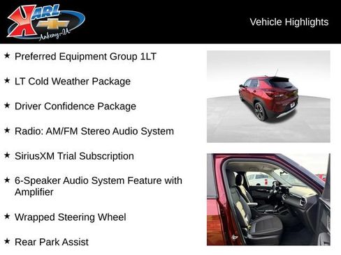 Certified 2025 Chevrolet TrailBlazer LT w/ LT Cold Weather Package AWD/4WD image 2