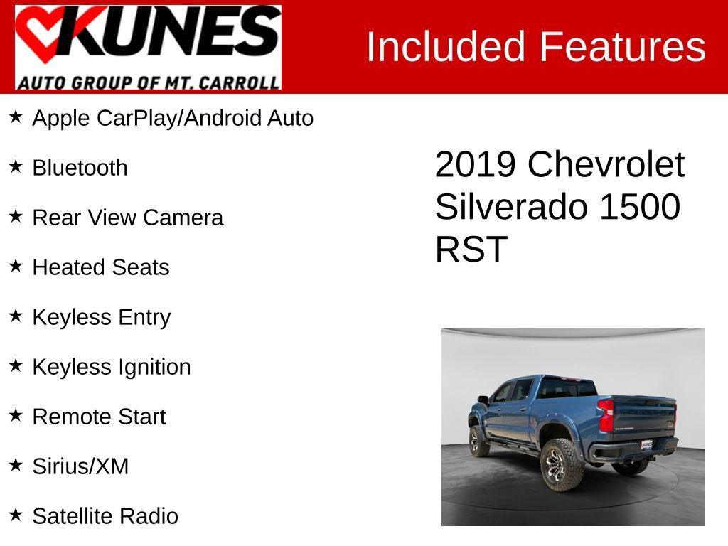 Used 2019 Chevrolet Silverado 1500 RST w/ All-Star Edition AWD/4WD image 3
