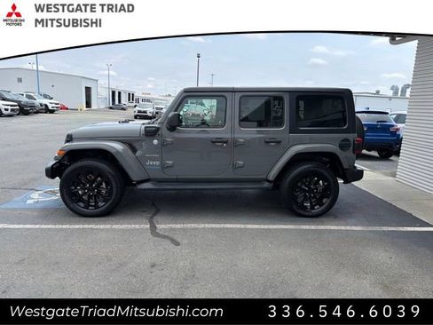 Used 2021 Jeep Wrangler Unlimited Sahara w/ Cold Weather Group AWD/4WD image 3