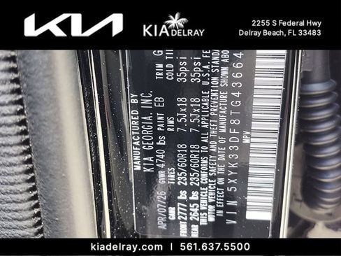 New 2026 Kia Sportage EX w/ EX Panorama Roof Package FWD image 32