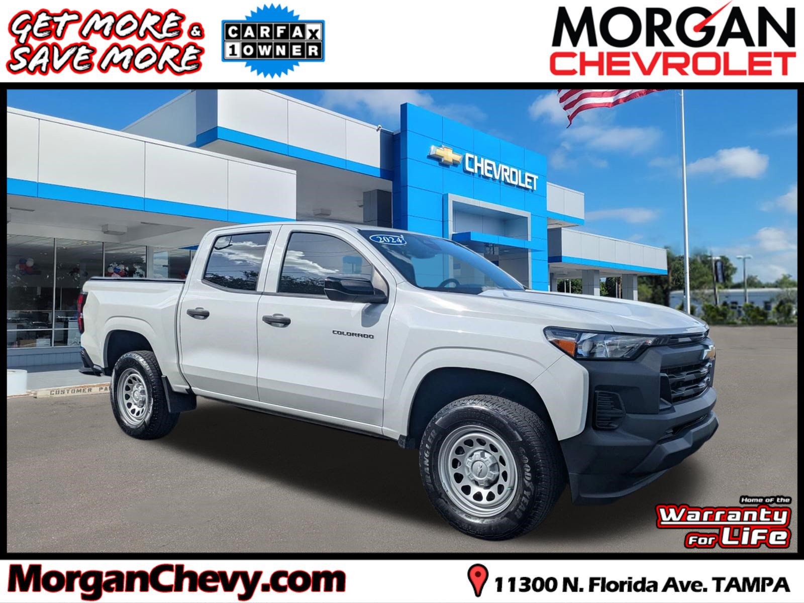 Used 2024 Chevrolet Colorado W/T w/ WT Convenience Package II RWD image 1