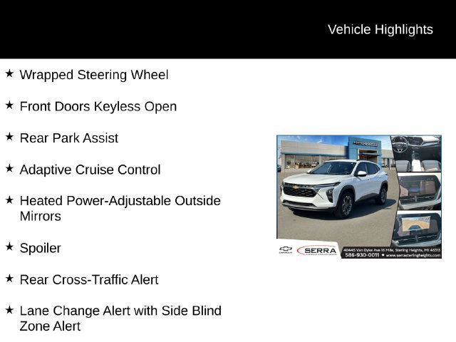 Used 2025 Chevrolet Trax LT w/ Driver Confidence Package FWD image 5