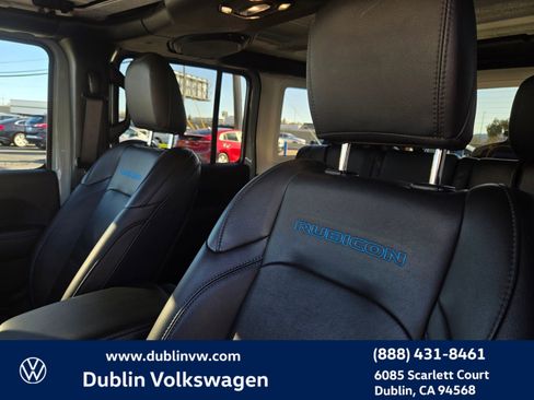 Used 2023 Jeep Wrangler Unlimited Rubicon 4xe w/ Steel Bumper Group image 16