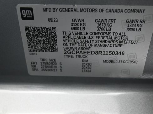 Used 2024 Chevrolet Silverado 1500 LTZ RWD image 18