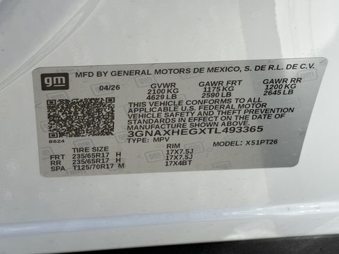 New 2026 Chevrolet Equinox LT w/ Safety and Technology Package FWD image 21